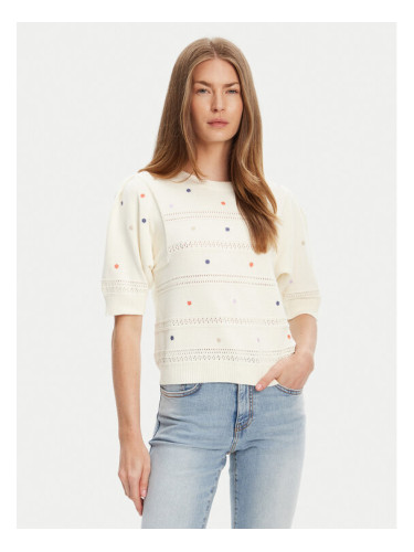 United Colors Of Benetton Пуловер 10C1E10DO Бежов Regular Fit