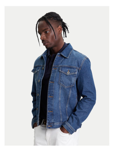 United Colors Of Benetton Дънково яке 2IPC53GV8 Тъмносин Regular Fit