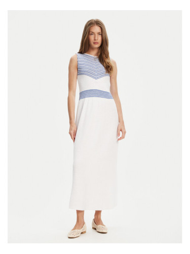 United Colors Of Benetton Лятна рокля 1194EV02A Син Regular Fit