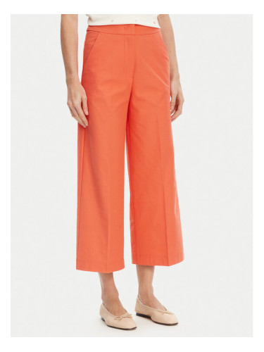 United Colors Of Benetton Текстилни панталони 42A8DF08R Оранжев Wide Leg