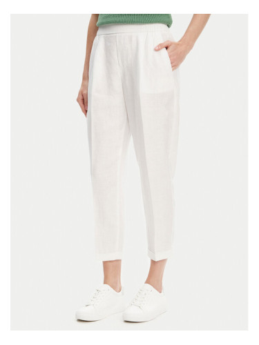 United Colors Of Benetton Текстилни панталони 4AGH558X5 Екрю Straight Fit