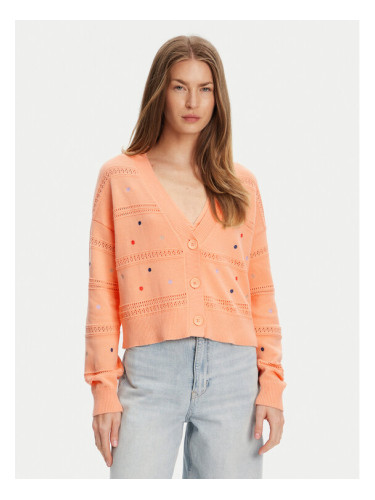 United Colors Of Benetton Кардиган 10C1E604W Оранжев Regular Fit