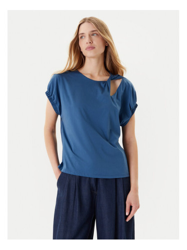 United Colors Of Benetton Блуза 3J5CD109V Тъмносин Relaxed Fit