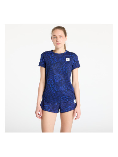 Тениска SAYSKY W Flower Combat T-Shirt Blue AOP XS