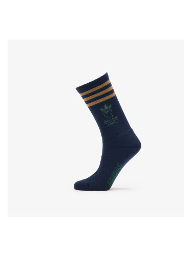 Чорапи adidas x Brain Dead Sock 1-Pack Blue/ Collegiate Navy/ Brown Desert M