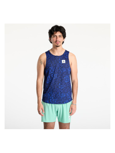 SAYSKY Flower Combat Singlet Blue AOP L
