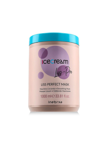 Inebrya Ice Cream Liss Pro Liss Perfect Mask Маска за коса 1000 ml