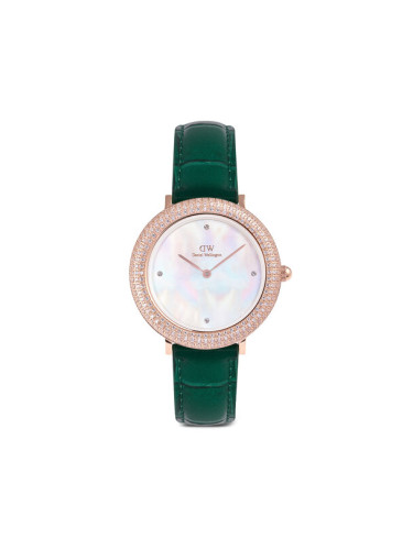 Daniel Wellington Часовник Crystalline Bezel 32 DW00100826 Розово злато