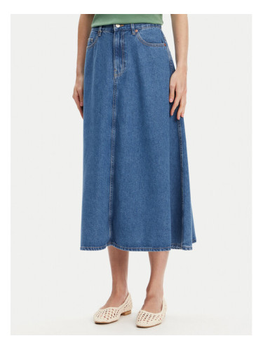 United Colors Of Benetton Дънкова пола 43C8D004K Син Regular Fit