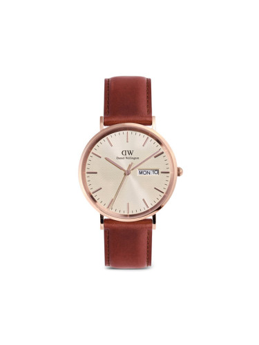 Daniel Wellington Часовник Classic Day Display 40 DW00100829 Розово злато