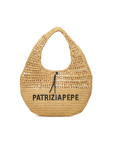 Patrizia Pepe Дамска чанта 2B0120/V039 Бежов