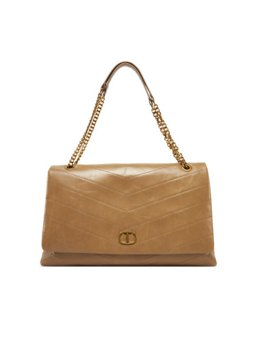 TWINSET Дамска чанта 251TB7450 Кафяв