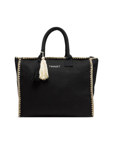 TWINSET Дамска чанта 251LB7AFF Черен