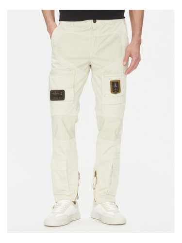 Aeronautica Militare Текстилни панталони 251PA1387CT1493 Бежов Regular Fit