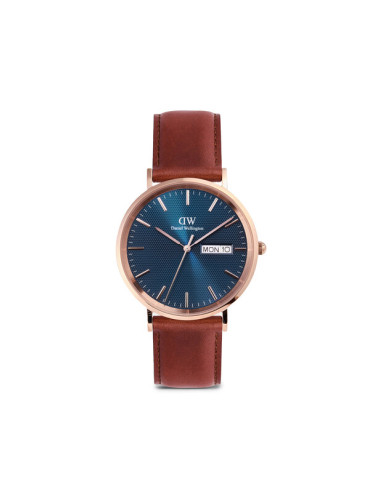 Daniel Wellington Часовник Classic Day Display 40 DW00100830 Розово злато