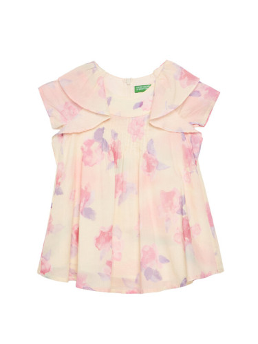 United Colors Of Benetton Ежедневна рокля 4HYUGV02B Розов Regular Fit