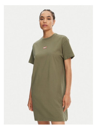 Hunter Ежедневна рокля Carron HARW0055251 Каки Regular Fit