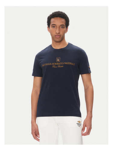 Aeronautica Militare Тишърт 251TS2410J592 Тъмносин Regular Fit