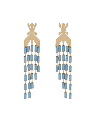 Patrizia Pepe Обици 2J2512/M059-C210 Светлосиньо