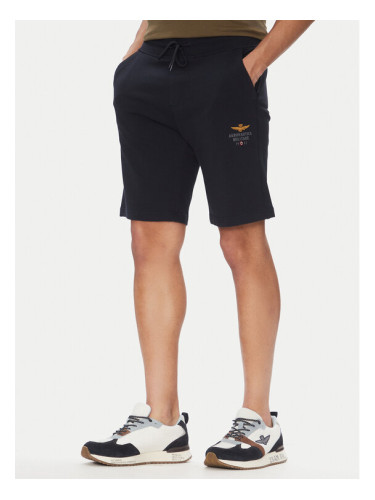 Aeronautica Militare Спортни шорти 251BF017F459 Тъмносин Regular Fit