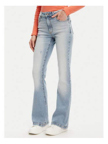 United Colors Of Benetton Дънки 4OTADE00F Син Flare Fit