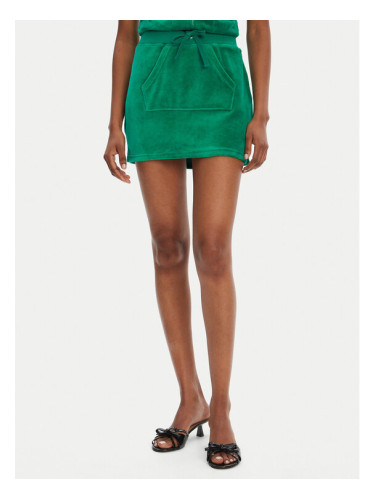 Juicy Couture Мини пола Heritage JCGGS125022 Зелен Slim Fit