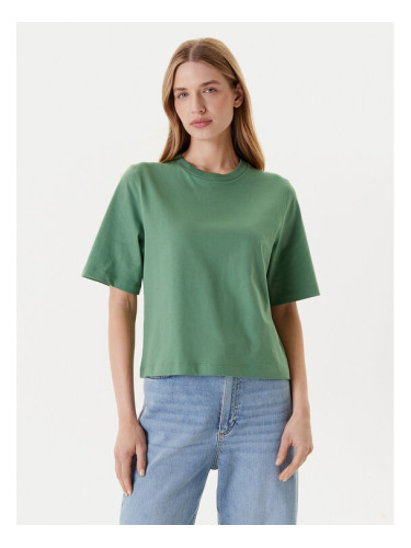 United Colors Of Benetton Тишърт 3BL0E17G5 Зелен Relaxed Fit