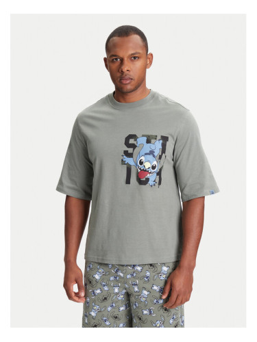 United Colors Of Benetton Тишърт 30964M01Y Сив Relaxed Fit