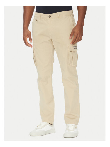 Aeronautica Militare Текстилни панталони 251PA1329CT2443 Бежов Regular Fit