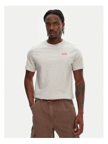 Hunter Тишърт Tavish HARM0082251 Сив Regular Fit