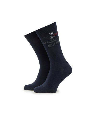 Aeronautica Militare Дълги чорапи 251CZ010L499 Тъмносин