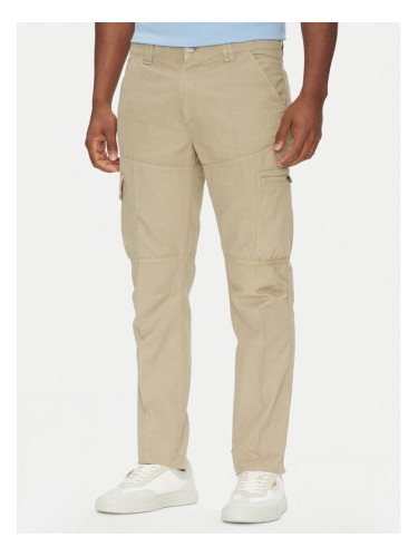 Aeronautica Militare Текстилни панталони 251PA1662CT3526 Бежов Regular Fit