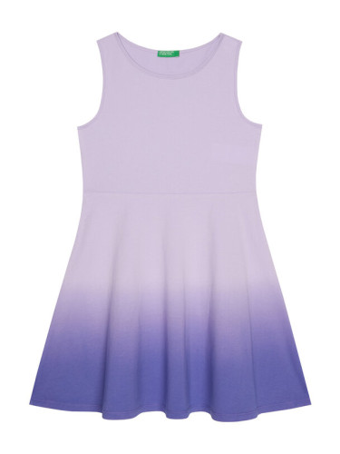 United Colors Of Benetton Лятна рокля 3NPDCV011 Виолетов Regular Fit