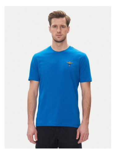 Aeronautica Militare Тишърт 251TS1580J372 Син Regular Fit