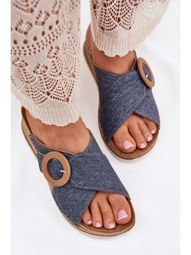 Дамски Сандали На Ток С Декоративна Презрамка Inblu