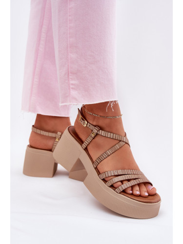 Дамски кожени сандали Maciejka