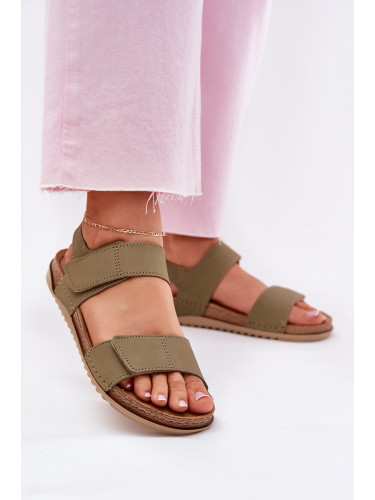 Дамски кожени сандали Inblu