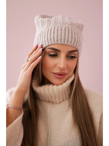 Kesi Cap with fleece Anna K238 beige