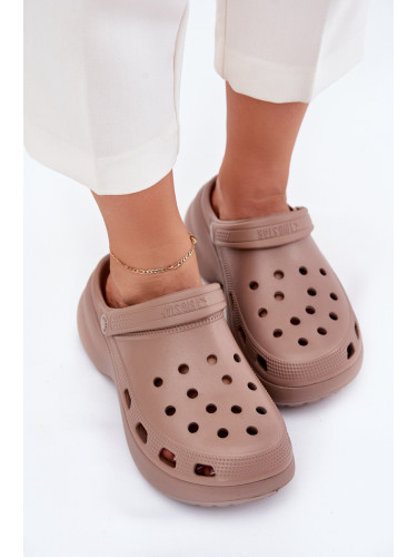 BIG STAR SHOES Женски Пяна Сандали На Массивна Подметка Big Star
