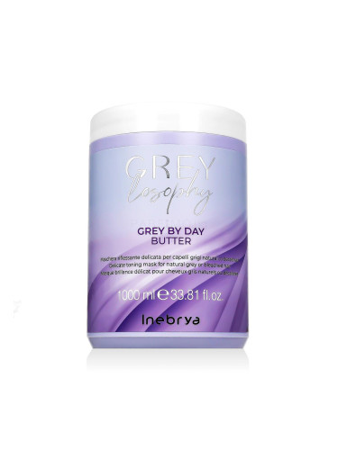 Inebrya GREYlosophy Grey By Day Butter Маска за коса 1000 ml