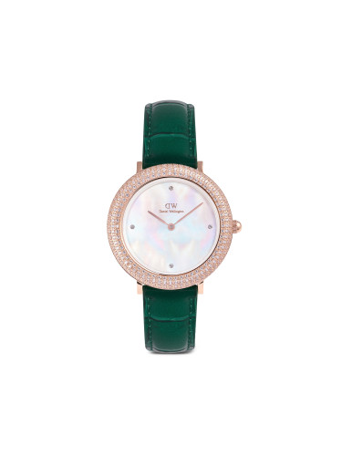 Часовник Daniel Wellington Crystalline Bezel 32 DW00100826 Розово злато