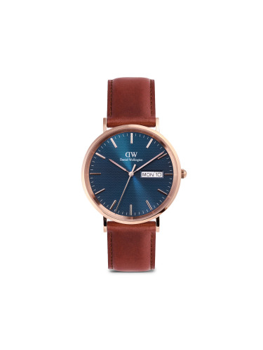Часовник Daniel Wellington Classic Day Display 40 DW00100830 Розово злато