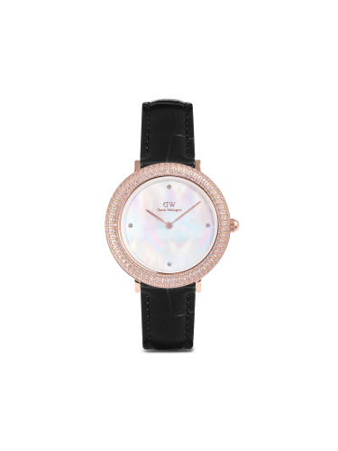 Часовник Daniel Wellington Crystalline Bezel 32 DW00100827 Розово злато