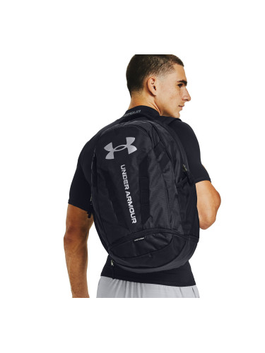 Раница Under Armour Hustle 5.0 Backpack Black/ Silver 29 l