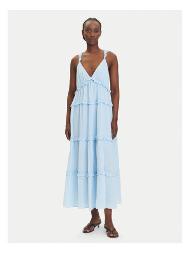 YAS Лятна рокля Anina 26038014 Светлосиньо Regular Fit