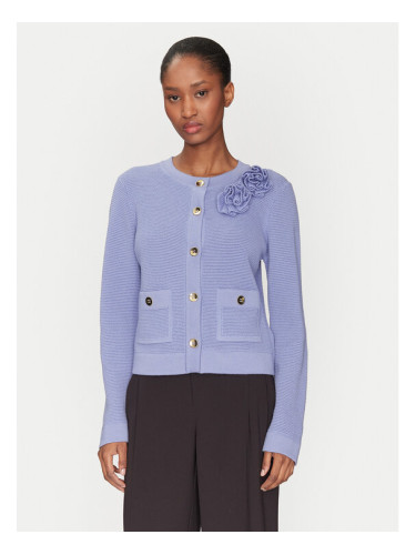 Luisa Spagnoli Кардиган Mandel 100023 Виолетов Regular Fit