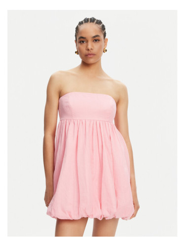 Bardot Лятна рокля 60006DB Розов Regular Fit