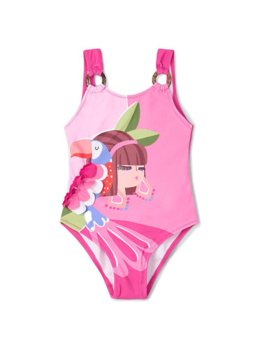 Mayoral Бански костюм 3718 Розов