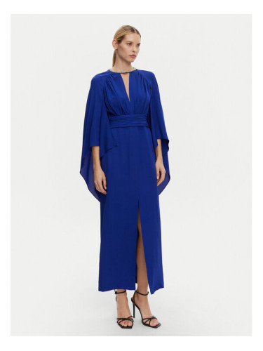 Luisa Spagnoli Официална рокля Predicato 541707 Син Regular Fit