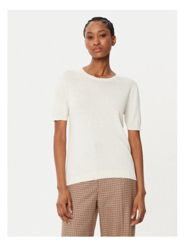 Weekend Max Mara Пуловер Zibetto 2515361041 Екрю Regular Fit